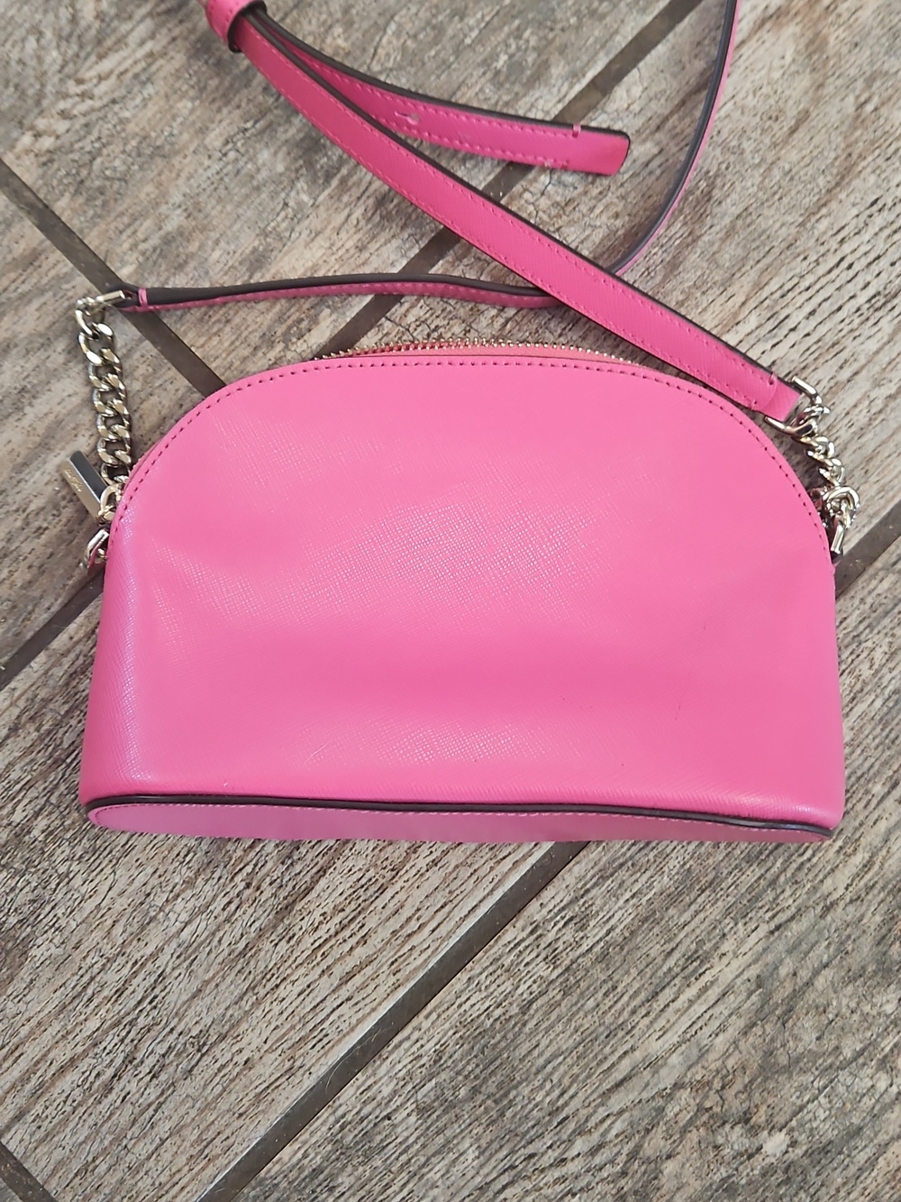 Kate Spade Pink Spencer Dome Crossbody Shoulder Bag - Picture 5 of 8